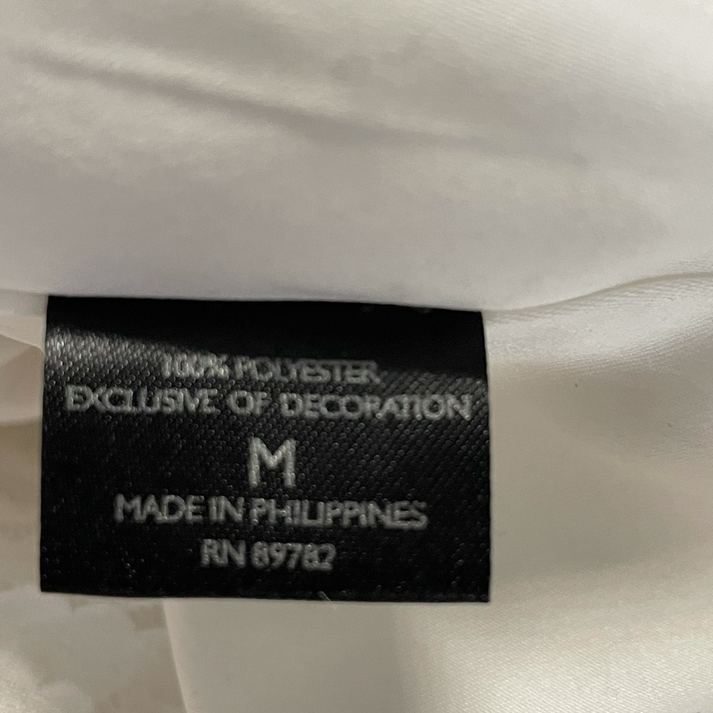 Josie Natori NWT gorgeous Lined M White Lace Dress Neiman Marcus purchase. - Picture 3 of 10